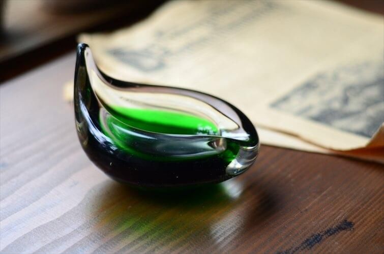デンマーク製 Holmegaard Per Lutken Tear しずく型トレー 11.5