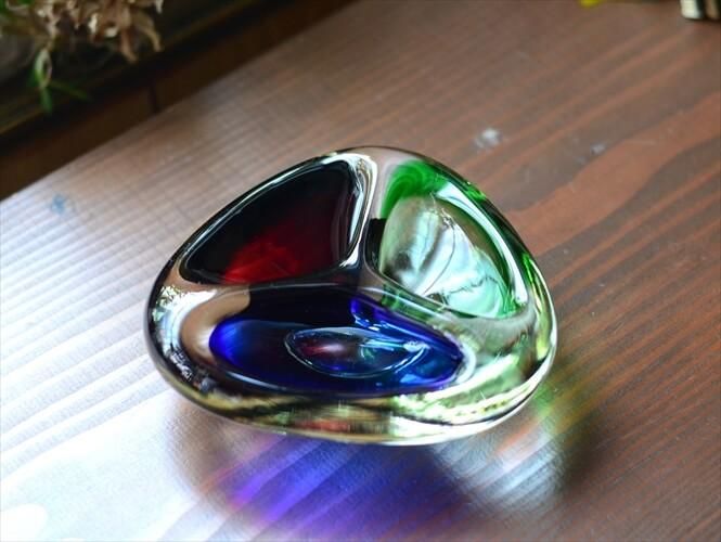 イタリア製 ムラーノガラス 器 オブジェ Italy Murano glass イタリア製 ムラーノガラス 器 オブジェ Italy Murano glass