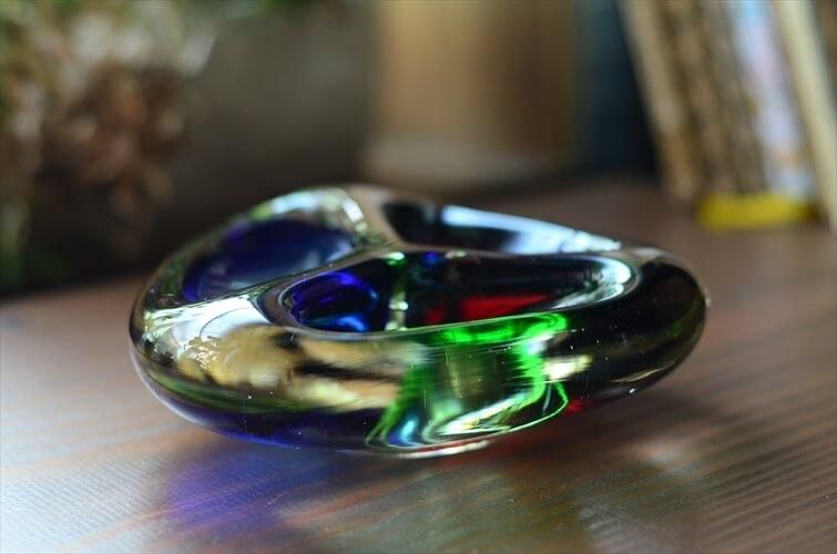 イタリア製 ムラーノガラス 器 オブジェ Italy Murano glass イタリア製 ムラーノガラス 器 オブジェ Italy Murano glass