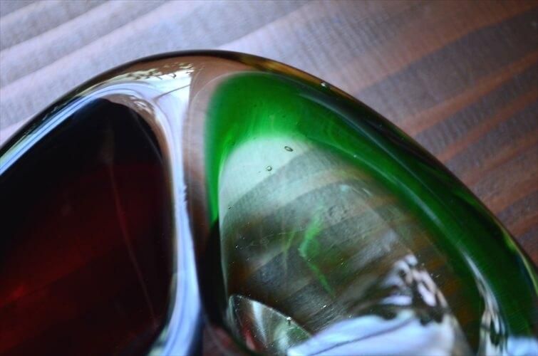 イタリア製 ムラーノガラス 器 オブジェ Italy Murano glass イタリア製 ムラーノガラス 器 オブジェ Italy Murano glass