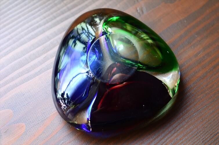 イタリア製 ムラーノガラス 器 オブジェ Italy Murano glass イタリア製 ムラーノガラス 器 オブジェ Italy Murano glass
