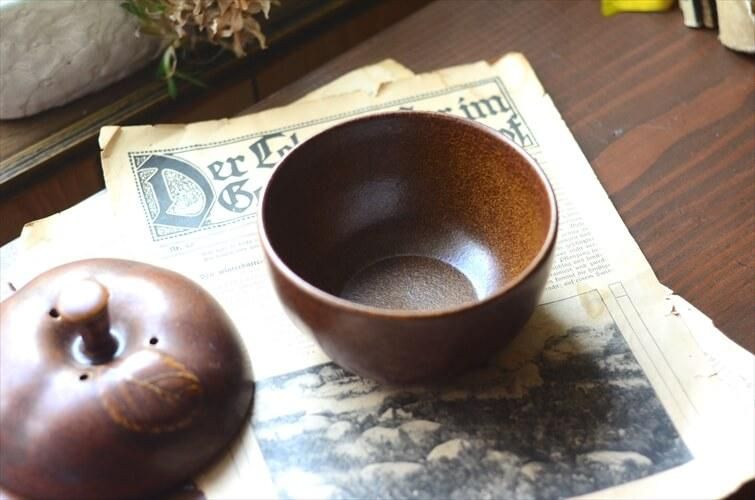 フリースランド 焼き林檎ポット ヴィンテージ陶磁器