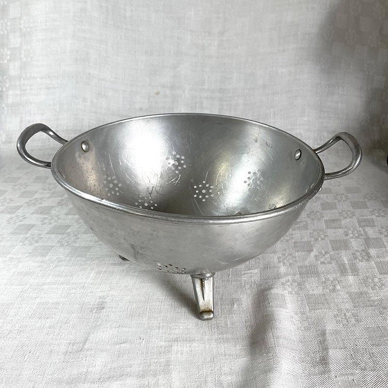 アルミ製 コランダー 水切りザル | Brocante de La Cocotte