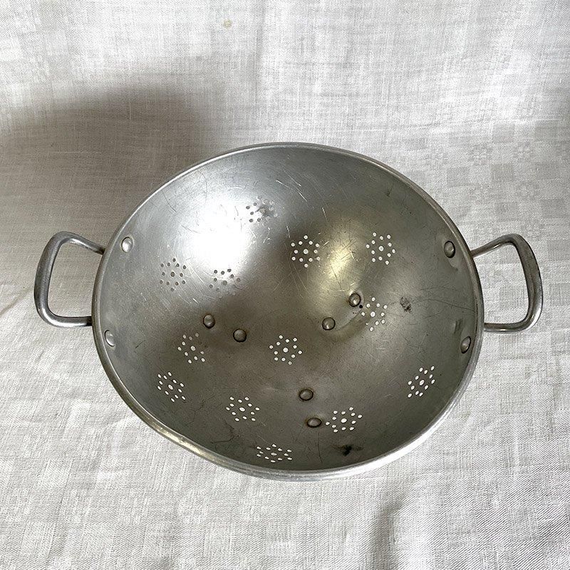 コランダー アルミ 水切りざる フランスキッチン雑貨 - ANTIQUE