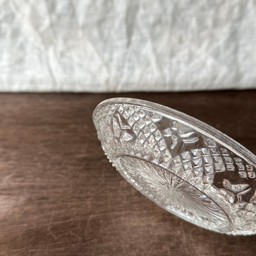 【新品未開封・送料無料】 星と蝶々のプレスガラス LEAVES ANTIQUE - 工芸品