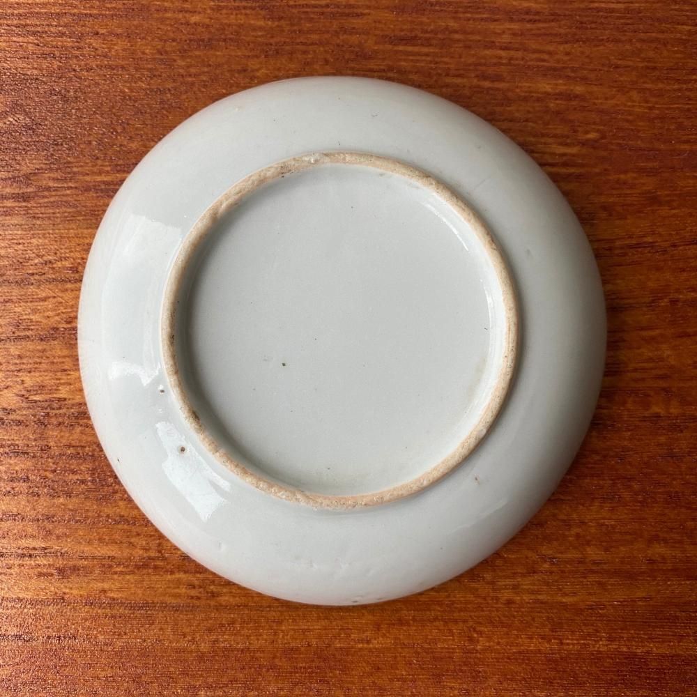 アンティーク レトロ 印判 小皿 桜模様 明治時代の取り皿