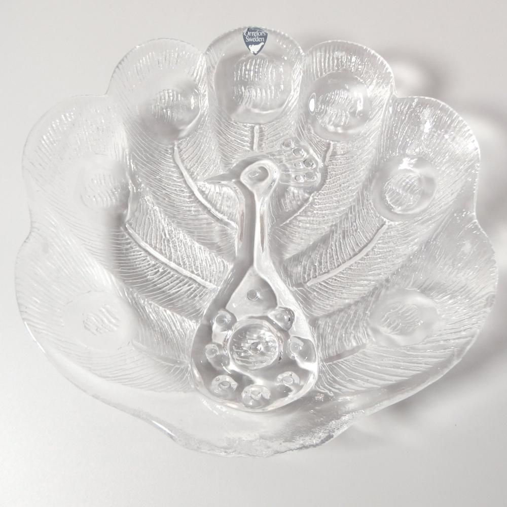 Orefors Sweden vintageスウェーデン　オレフォスガラス工芸 Orefors Sweden vintageスウェーデン オレフォスガラス工芸