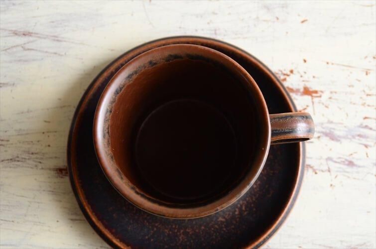 ヴィンテージ アラビア ルスカ カップ&ソーサー 北欧陶器