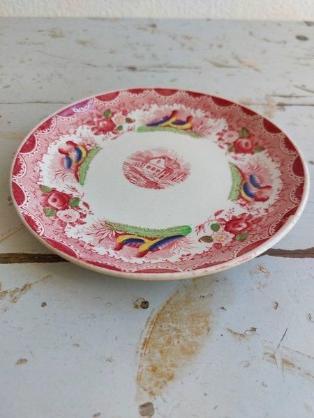 アンティークサルグミンヌカップ&ソーサー - ANTIQUE LEAVES アンティークサルグミンヌカップ&ソーサー - ANTIQUE LEAVES