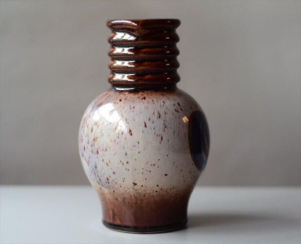 西ドイツ製 ヴィンテージ Scheurich窯 陶器の花瓶 Fat Lava 花器 西ドイツ製 ヴィンテージ Scheurich窯 陶器の花瓶 Fat Lava 花器