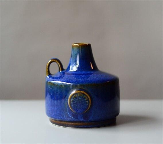 デンマーク製 SOHOLM 陶器花瓶 北欧ヴィンテージ