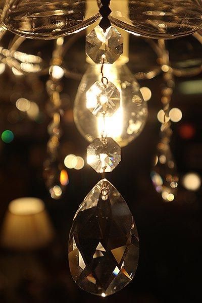 LED球付き】ボヘミアングラス ペンダントランプ*チェコガラス LED球付き】ボヘミアングラス ペンダントランプ*チェコガラス
