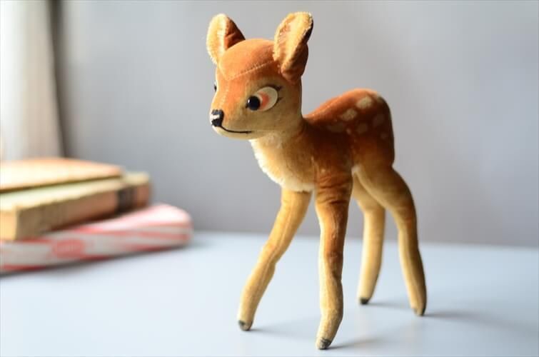 ドイツ製 Steiff ヴィンテージ かわいいバンビ 子鹿 ディズニー ドイツ製 Steiff ヴィンテージ かわいいバンビ 子鹿 ディズニー