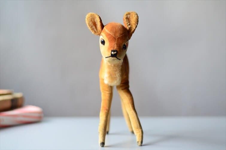 ドイツ製 Steiff ヴィンテージ かわいいバンビ 子鹿 ディズニー ドイツ製 Steiff ヴィンテージ かわいいバンビ 子鹿 ディズニー