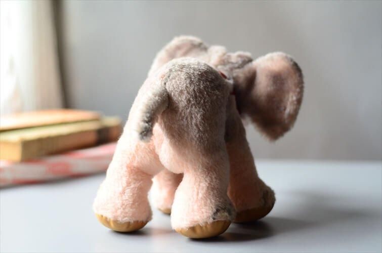 ドイツ製 Steiff ヴィンテージ ゾウ ぬいぐるみ