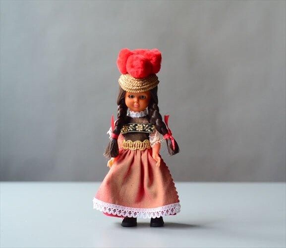 アンティークドール ソフビ 人形 ドール スリープアイ RW635