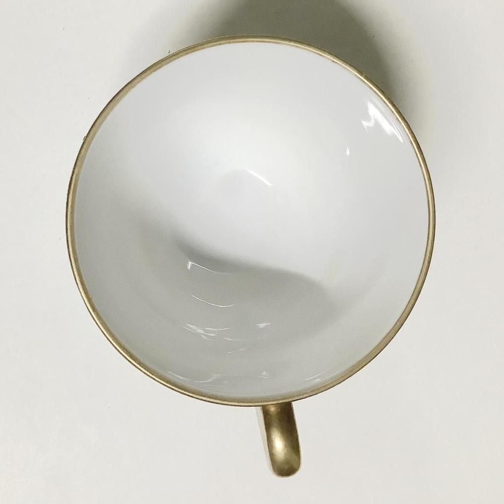 明治Noritake カップ&ソーサー フラワー - ANTIQUE LEAVES 明治Noritake カップ&ソーサー フラワー - ANTIQUE LEAVES