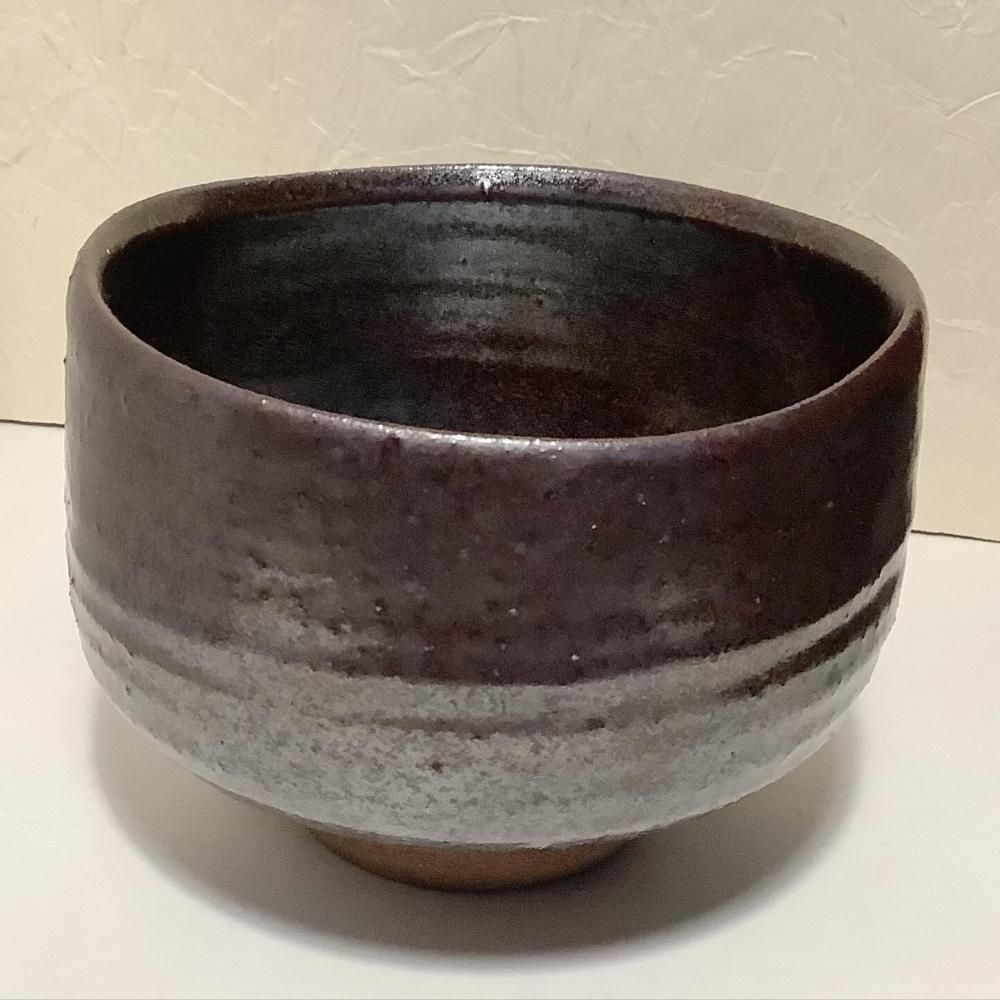 常滑焼 抹茶茶碗 - ANTIQUE LEAVES 常滑焼 抹茶茶碗 - ANTIQUE LEAVES
