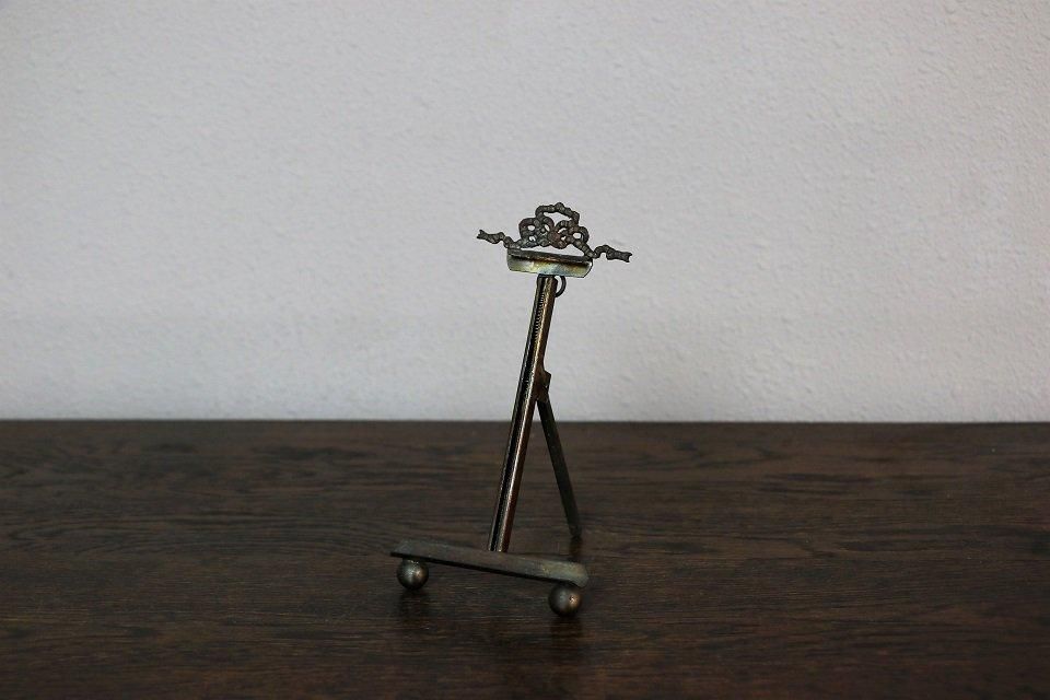 フランスアンティークリボンモチーフ パールランプシェード