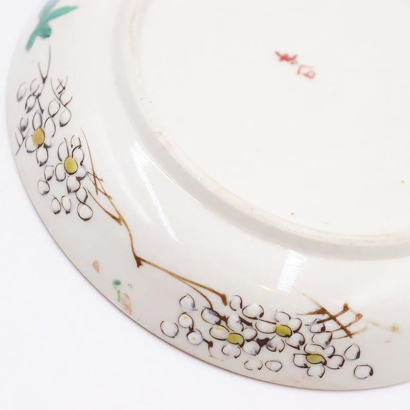九谷焼 手描き 通りもん 上品 美しい 小皿 取り皿 菓子皿 骨董 九谷焼 手描き 通りもん 上品 美しい 小皿 取り皿 菓子皿 骨董