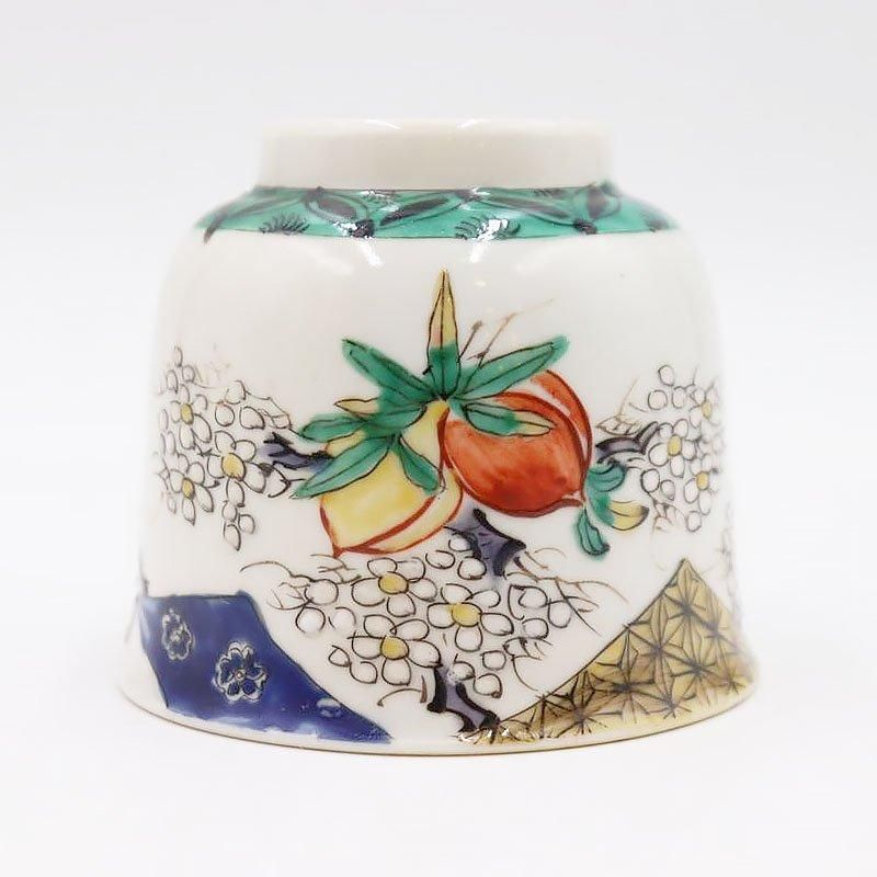 水指■古い時代物 絵唐津 瀬戸 大正弐年 丸正今井 菊 骨董品■ 水指□古い時代物 絵唐津 瀬戸 大正弐年 丸正今井 菊 骨董品