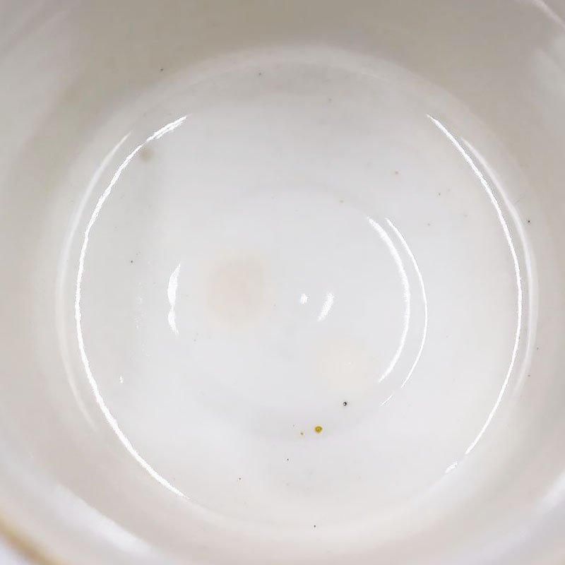 大正時代のアンティーク九谷焼湯呑み上品な彩り