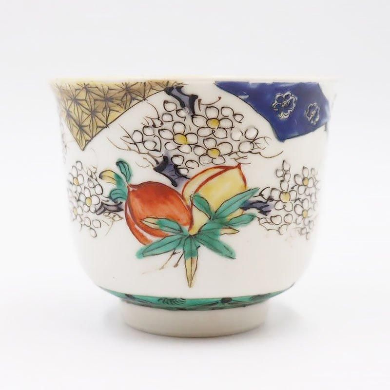 九谷焼 手描き 通りもん 上品 美しい 湯呑み 小鉢 蕎麦猪口 骨董 九谷焼 手描き 通りもん 上品 美しい 湯呑み 小鉢 蕎麦猪口 骨董