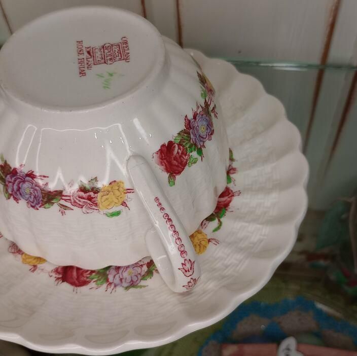 スポード コープランド ファンリー 花柄 コーヒーカップ