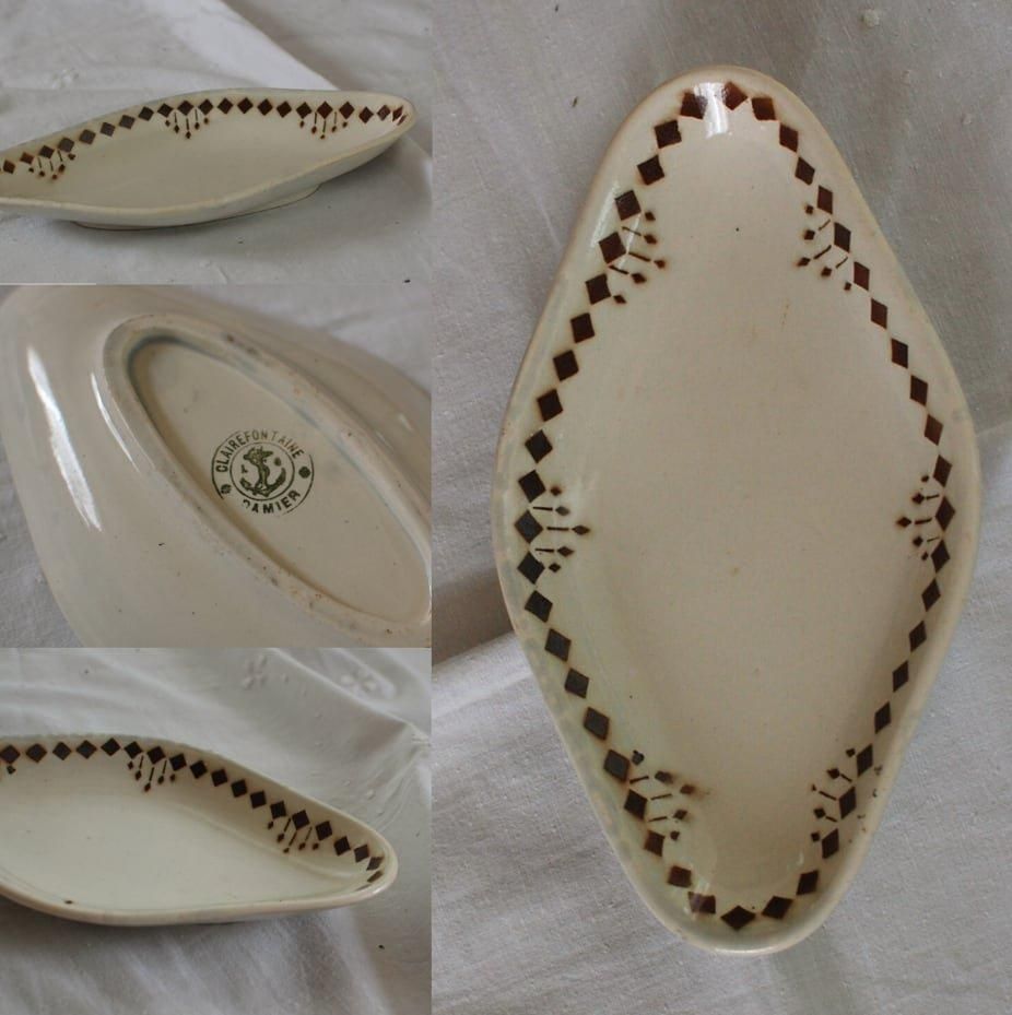 フランスアンティーク　ラヴィエ　クレールフォンテーヌ クレールフォンテーヌ Clairefontaine ラヴィエ デルフト フランス