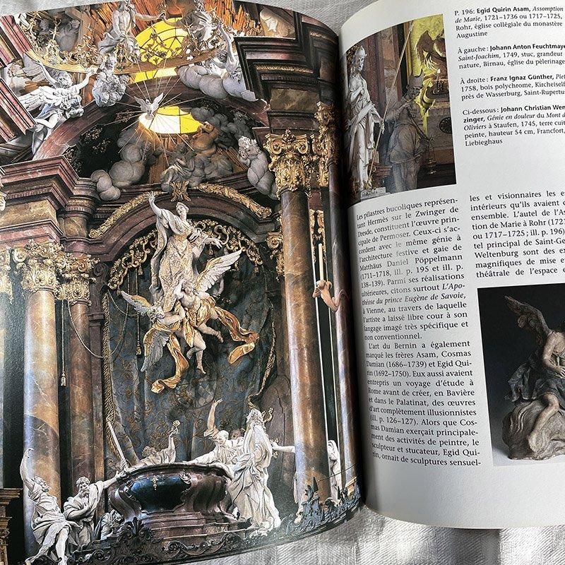 フランス古本 バロックとロココの美しい写真集