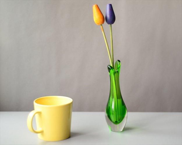 デンマーク製 Holmegaard Per Lutken ガラスの花瓶 ホルムガード デンマーク製 Holmegaard Per Lutken ガラスの花瓶 ホルムガード