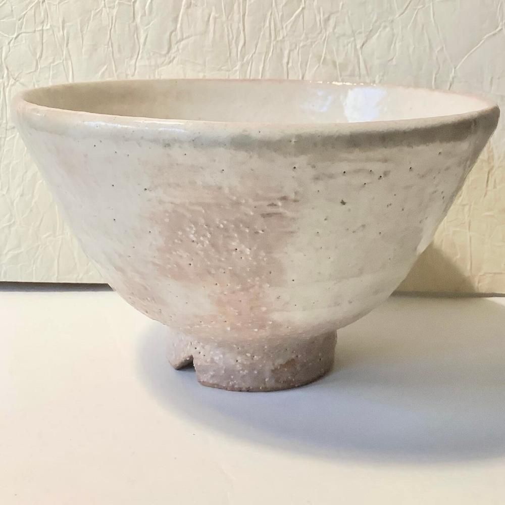 葛古焼延寿窯佐藤友宣作 出雲刷毛目抹茶茶碗 - ANTIQUE LEAVES 葛古焼延寿窯佐藤友宣作 出雲刷毛目抹茶茶碗 - ANTIQUE LEAVES