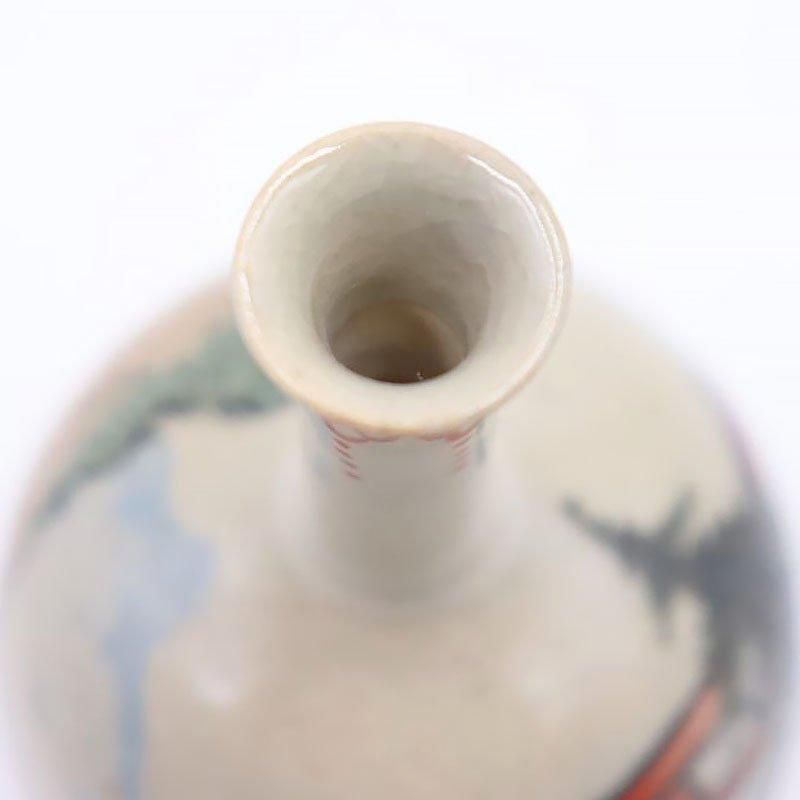 ヴィンテージ 犬山焼 動物モチーフ 一輪挿し 骨董品 昭和初期