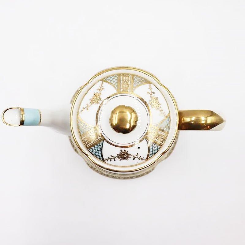 オールドノリタケ ティーポット 金彩 パウダーブル