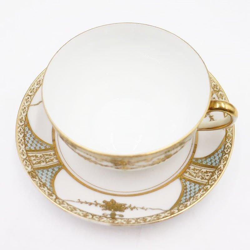 オールドノリタケ NORITAKE 輸出用 ティー カップ＆ソーサー