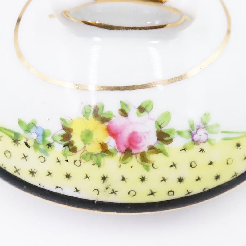 オールドノリタケ NORITAKE 輸出用 シュガーポット イエロー オールドノリタケ NORITAKE 輸出用 シュガーポット イエロー