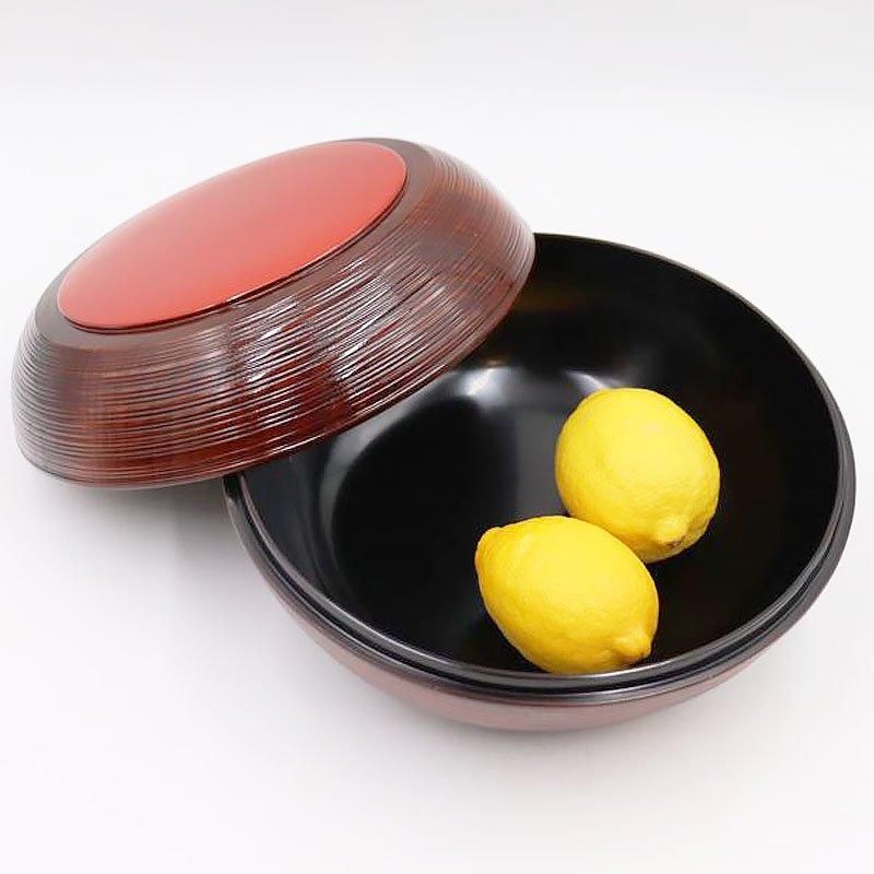 漆塗り 内黒塗り 菓子器 蓋付き鉢 木製 日本製 日本の道具 和 漆塗り 内黒塗り 菓子器 蓋付き鉢 木製 日本製 日本の道具 和