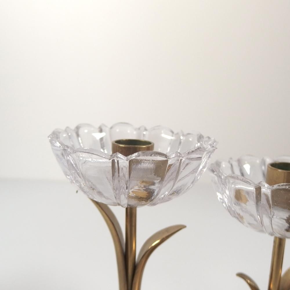 Ystad metall キャンドルスタンド ヴィンテージ真鍮製