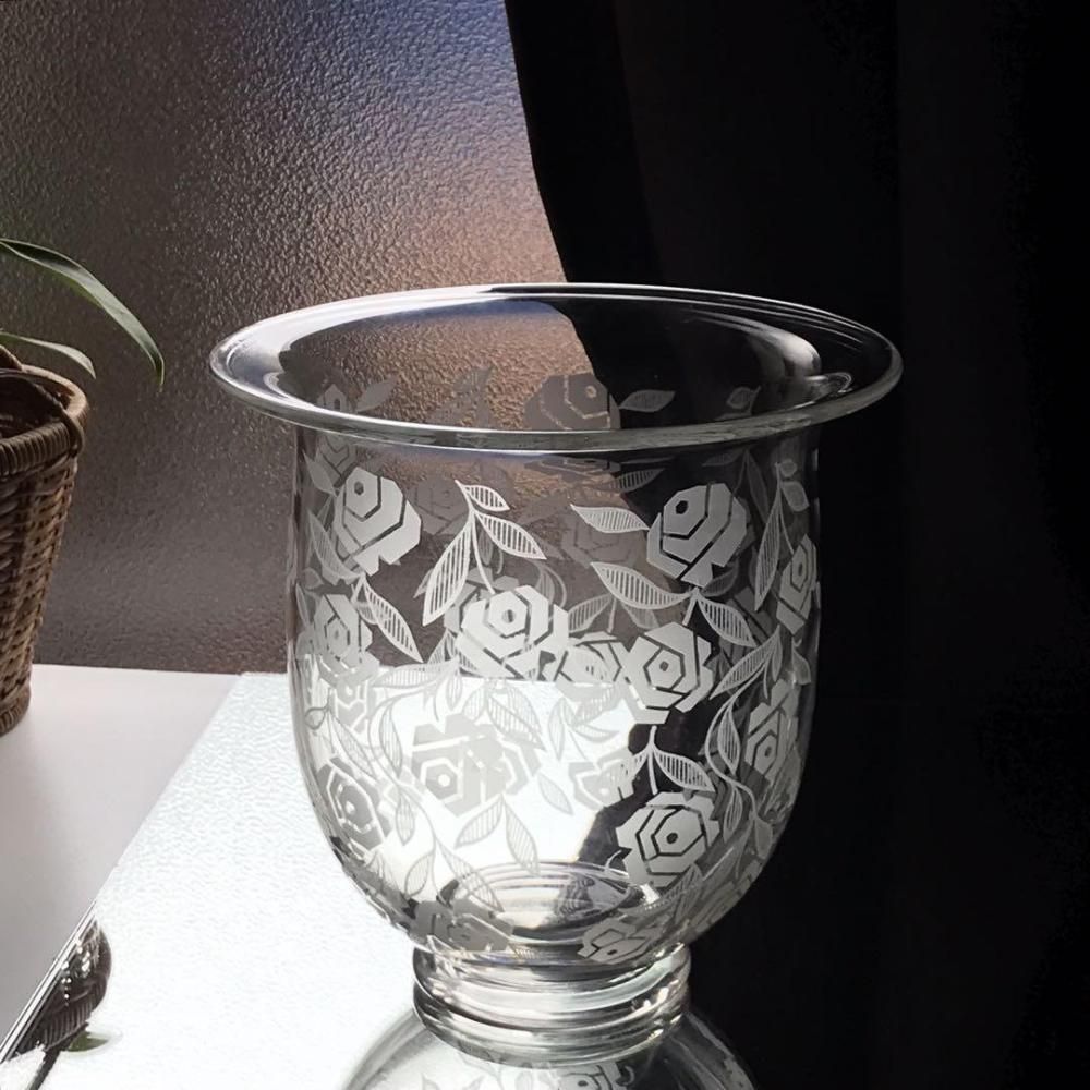 極希少オールドバカラBACCARATフォントネFontenay花瓶クリスタル特大