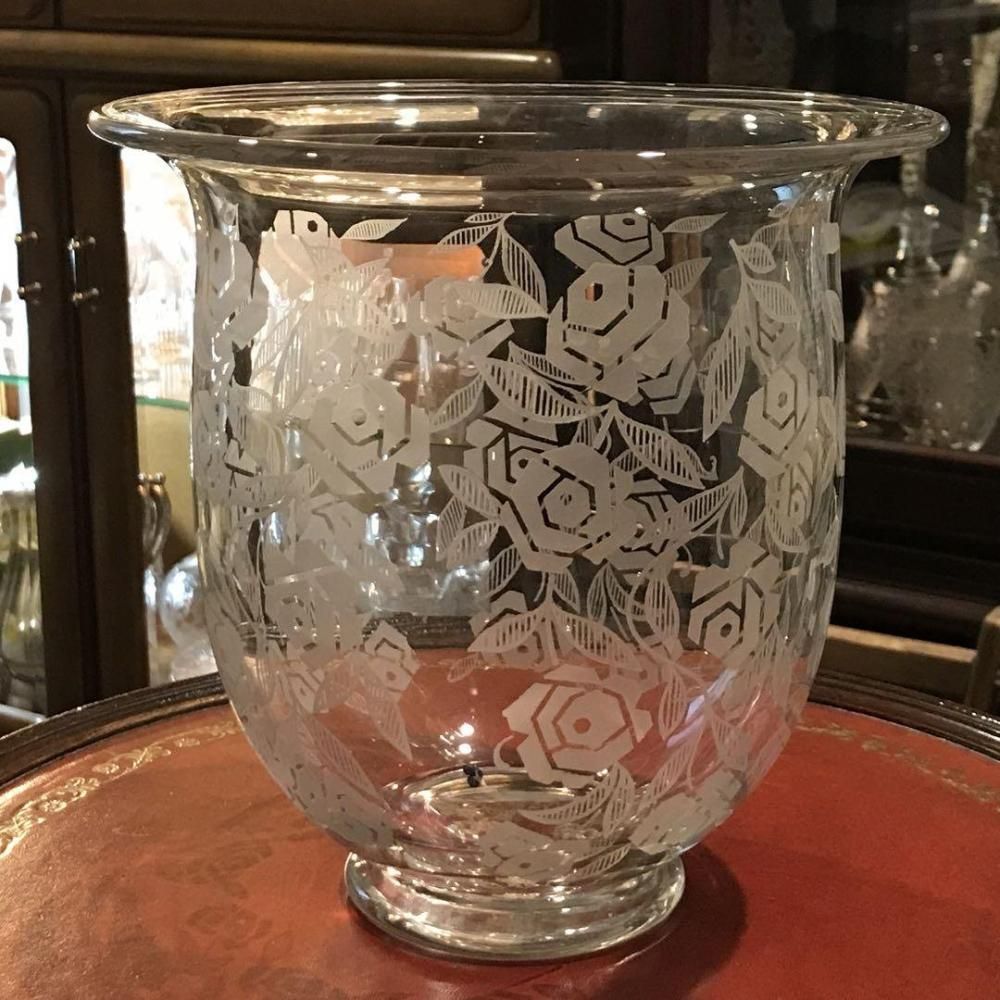極希少オールドバカラBACCARATフォントネFontenay花瓶クリスタル特大