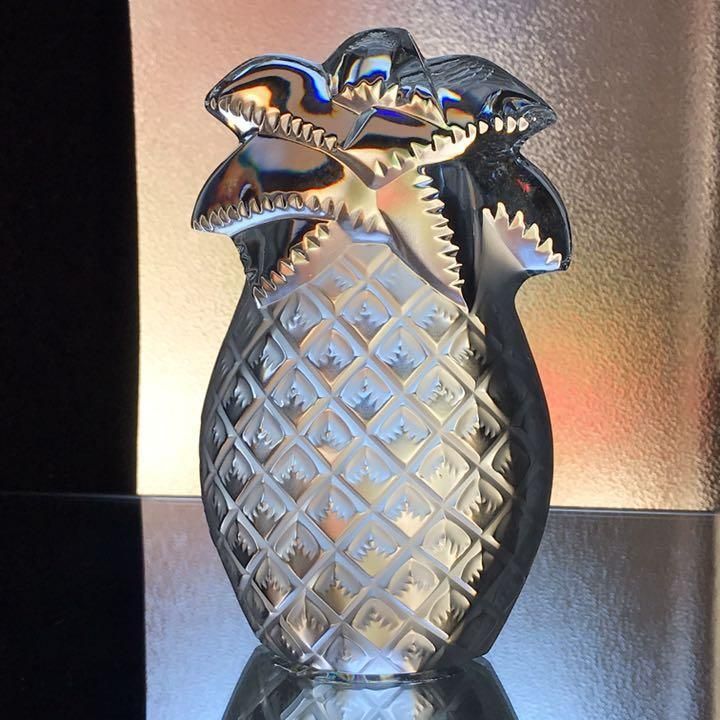 バカラ エナメル彩 グリーン金プレート 3枚セット 極希少作品