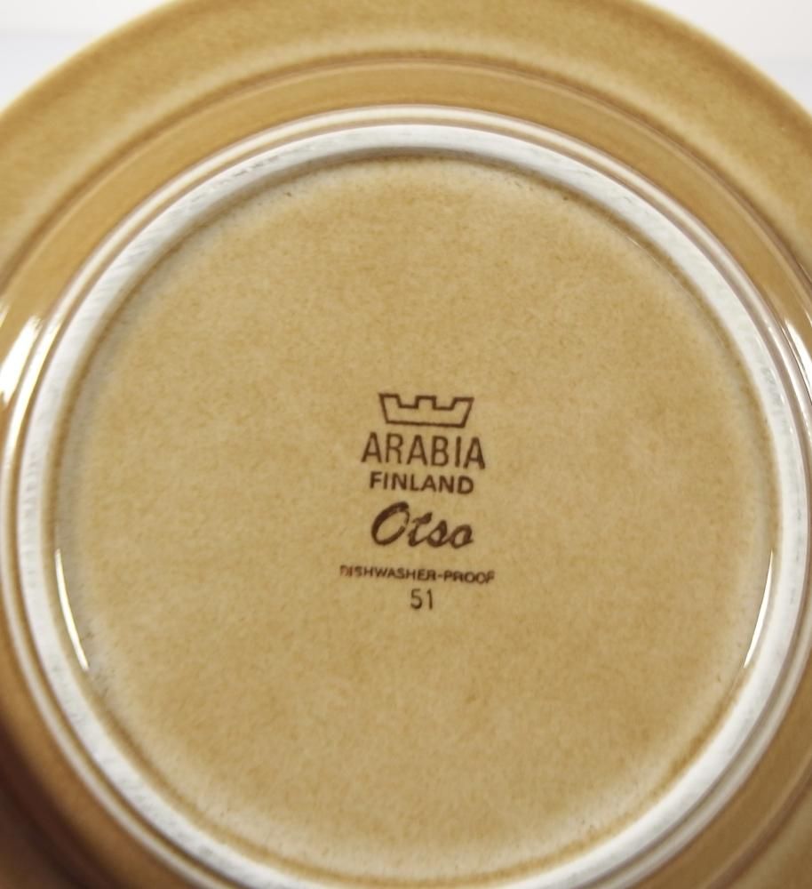 北欧 フィンランド ヴィンテージ】 Arabia （アラビア） Otso