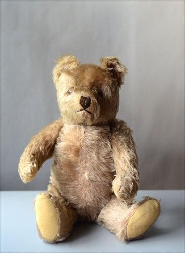 ドイツから ヴィンテージ テディベア Teddy Bear 全高37cm 手足 ドイツから ヴィンテージ テディベア Teddy Bear 全高37cm 手足