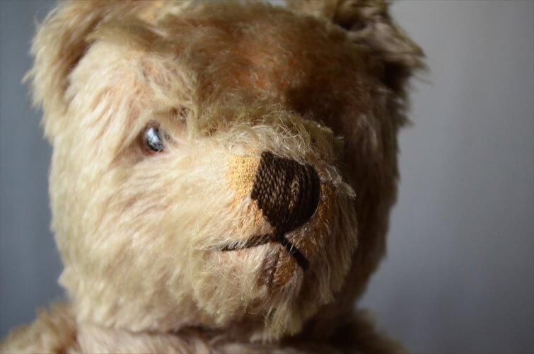 ドイツから ヴィンテージ テディベア Teddy Bear 全高37cm 手足 ドイツから ヴィンテージ テディベア Teddy Bear 全高37cm 手足