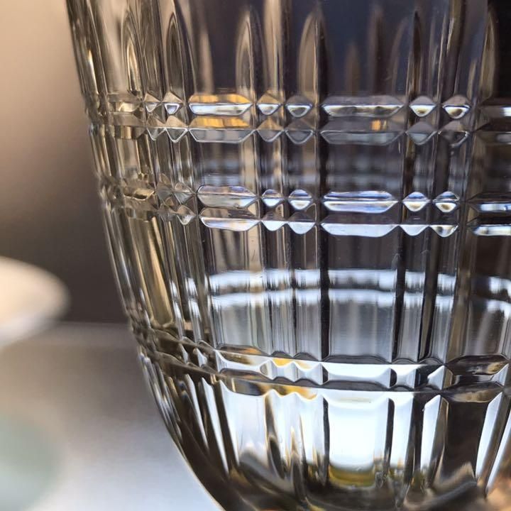 Baccarat - 美しいオールドバカラBACCARATカヴールCavourクリスタルワイングラス♡ 希少なオールドバカラ製クリスタルワイングラスカヴール