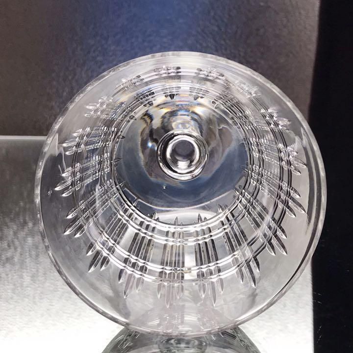 希少なオールドバカラ特大クリスタルワイングラス