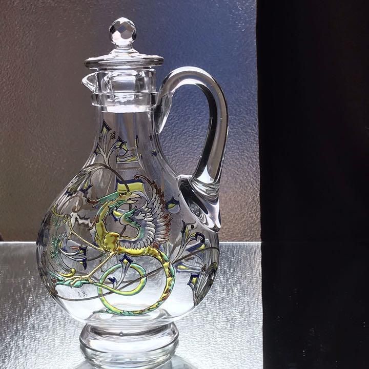 極レア オールドバカラ シャンボールChambordピッチャーエナメル 極レア オールドバカラ シャンボールChambordピッチャーエナメル