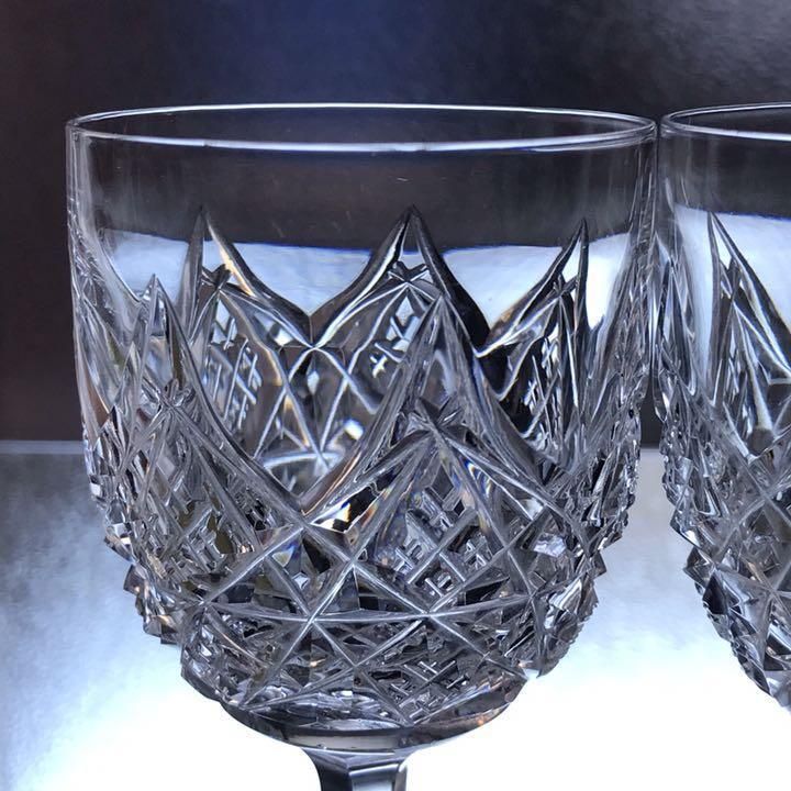 煌びやかなオールドバカラBACCARATコルベールColbertペアワイン 煌びやかなオールドバカラBACCARATコルベールColbertペアワイン