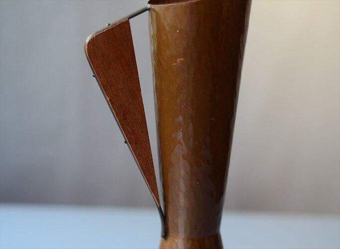 骨董 フラワーベース 花器 脚付 古道具 ヴィンテージ 希少 器 置物 ヴィンテージ ドイツ製 KMK MANUELL 陶器 花瓶