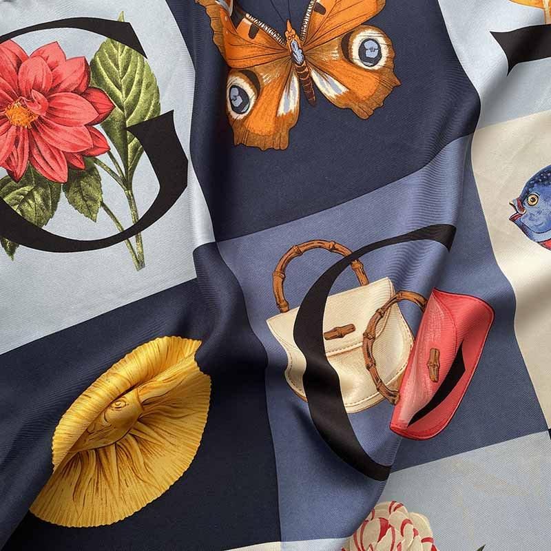 スカーフ グッチ Gucci シルクスカーフ ヴィンテージグッチ スカーフ グッチ Gucci シルクスカーフ ヴィンテージグッチ